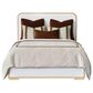 Eastern Accents Rufus 27" Square Euro Sham in Zeta Copper and Hamish Almond, , large