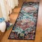 Safavieh Monaco MNC252J-28 2"2" x 8" Blue/Fuchsia Runner, , large
