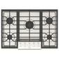 Fulgor Milano 30" Natural Gas Cooktop with Central Dual Burner in Stainless Steel, , large