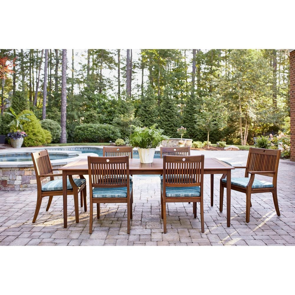 Jensen Outdoor Opal Patio Side Chair in Chocolate Brown, , large