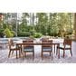 Jensen Outdoor Opal Patio Side Chair in Chocolate Brown, , large