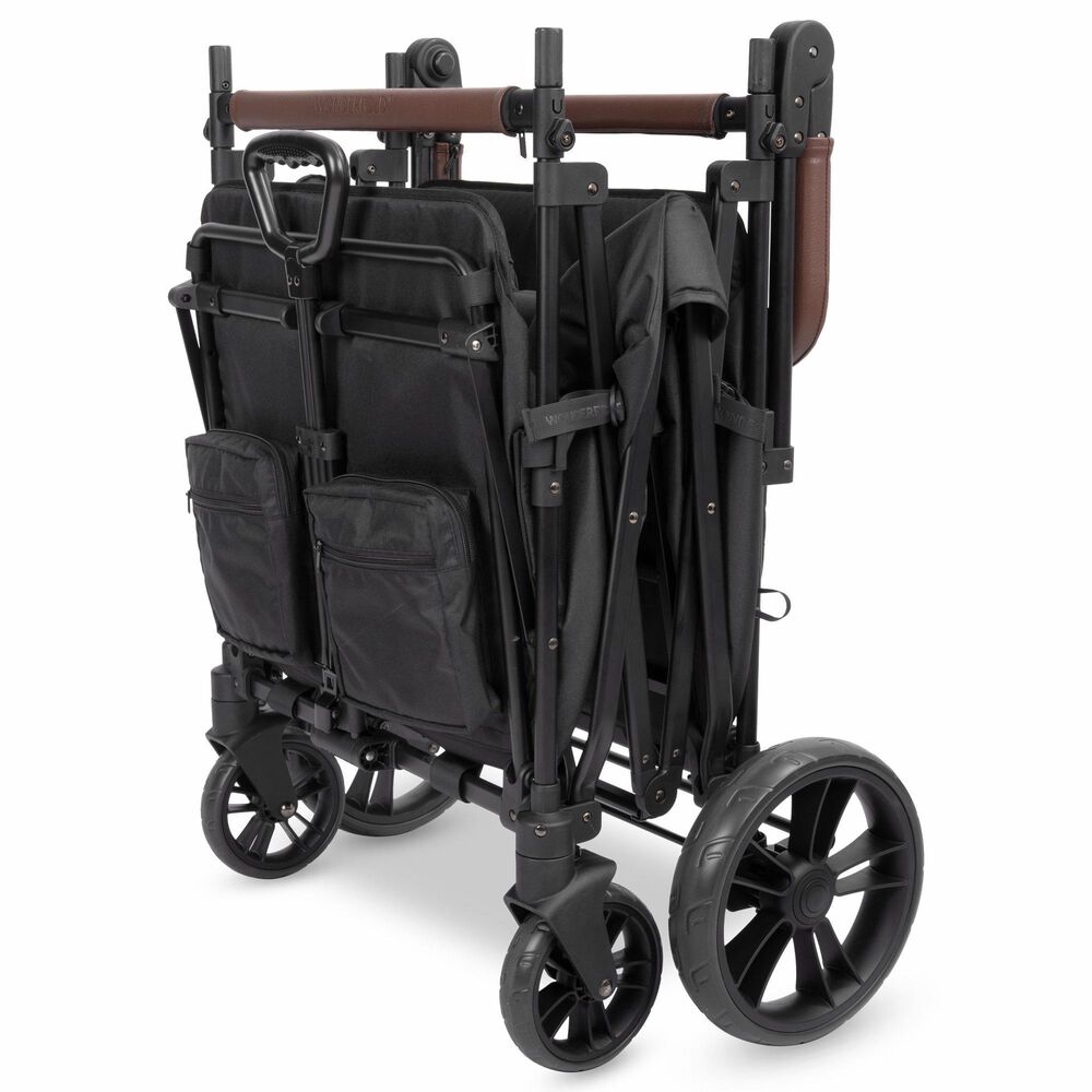 Wonderfold XR Series Rev 4-Seater Stroller Wagon in Black, , large