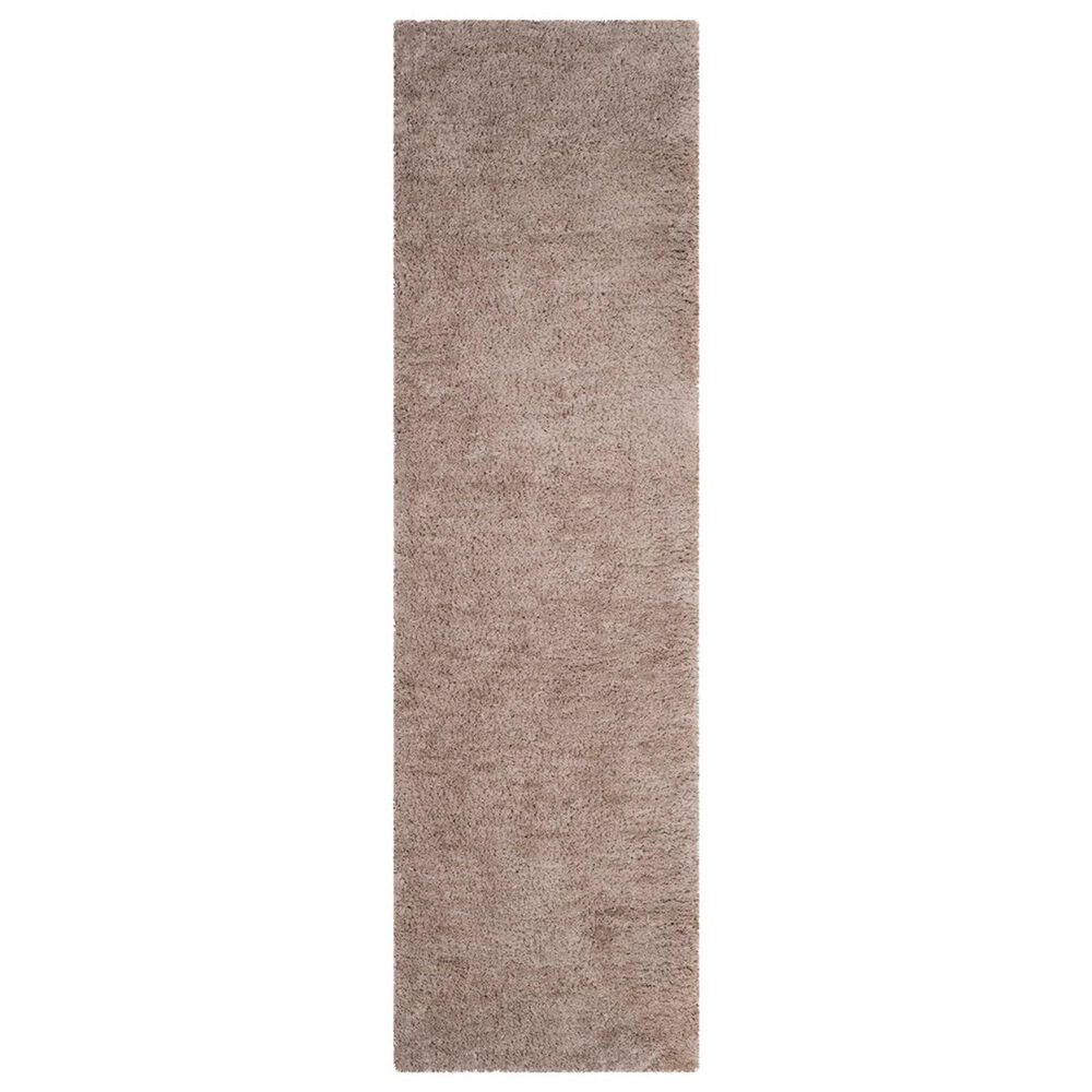 Safavieh Sheep Shag SSG120A 2"3" x 6" Silver Runner, , large