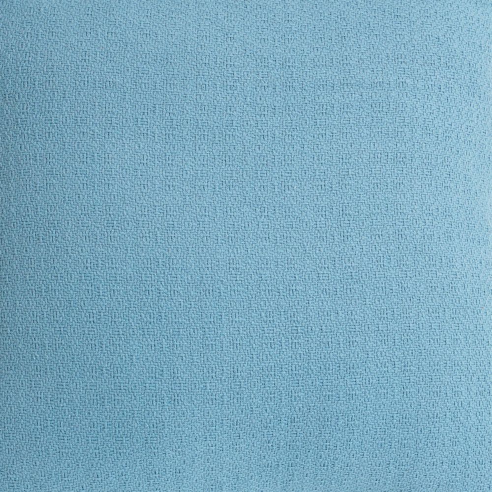 12&quot; x 22&quot; Lumbar Throw Pillow with Stitch Piping in Blue, , large