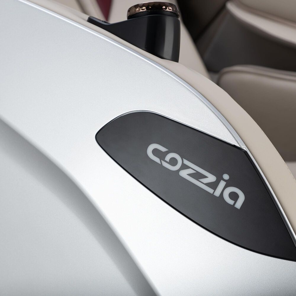 Cozzia Zen Duo Power Massage Chair in Platinum, , large