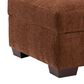 Peak Living Dino Ottoman in Rust, , large