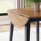 Ashley Gesthaven Dining Table in Light Natural and Dark Slate Blue - Table Only, , large