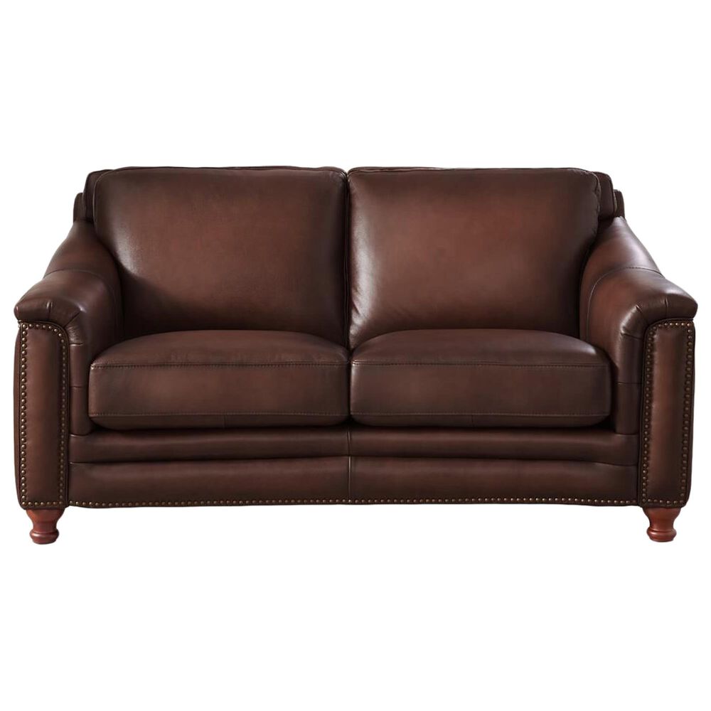 Hydeline Belfast 4-Piece Stationary Living Room Set in Caramel Brown, , large
