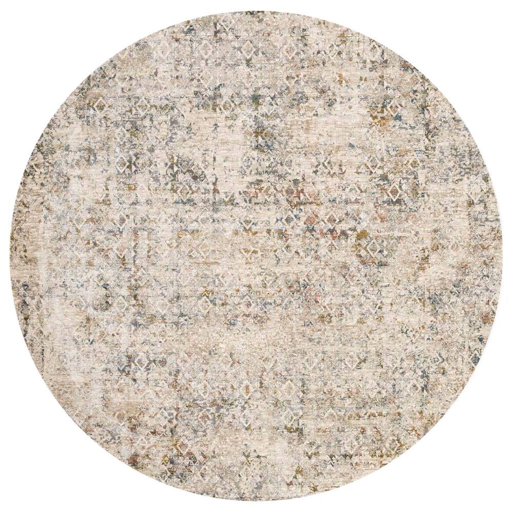Loloi Theia THE-04 7"10" Round Natural, , large