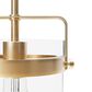 Hunter Karloff 1-Light Pendant in Alturas Gold, , large