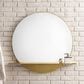 James Martin Vanities Platform 36" Mirror in Radiant Gold, , large