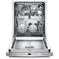 Bosch 24" Bar Handle Built-In Dishwasher in Stainless Steel, , large