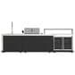 Forno Rimini 3-Piece Outdoor Kitchen Grill Set in Black and White, , large
