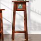 Stickley Furniture Floral Tile 30" Plant Stand in Centennial, , large