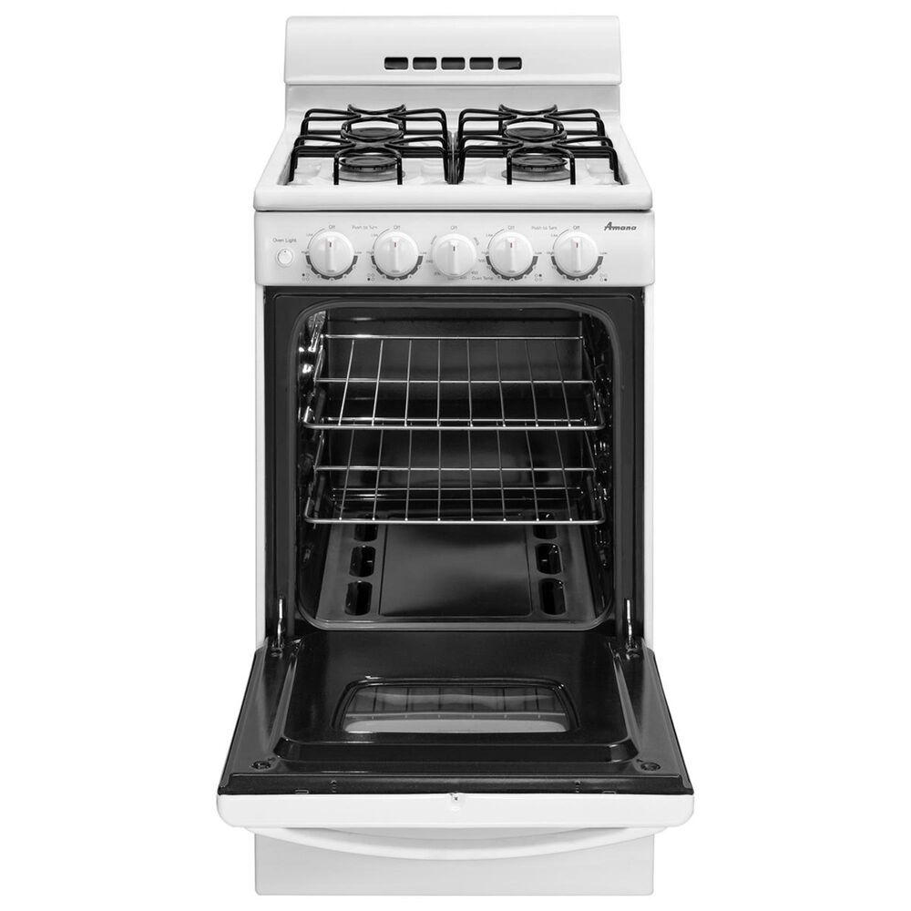 Amana 2.6 Cu. Ft. 20&quot; Gas Range in White, , large