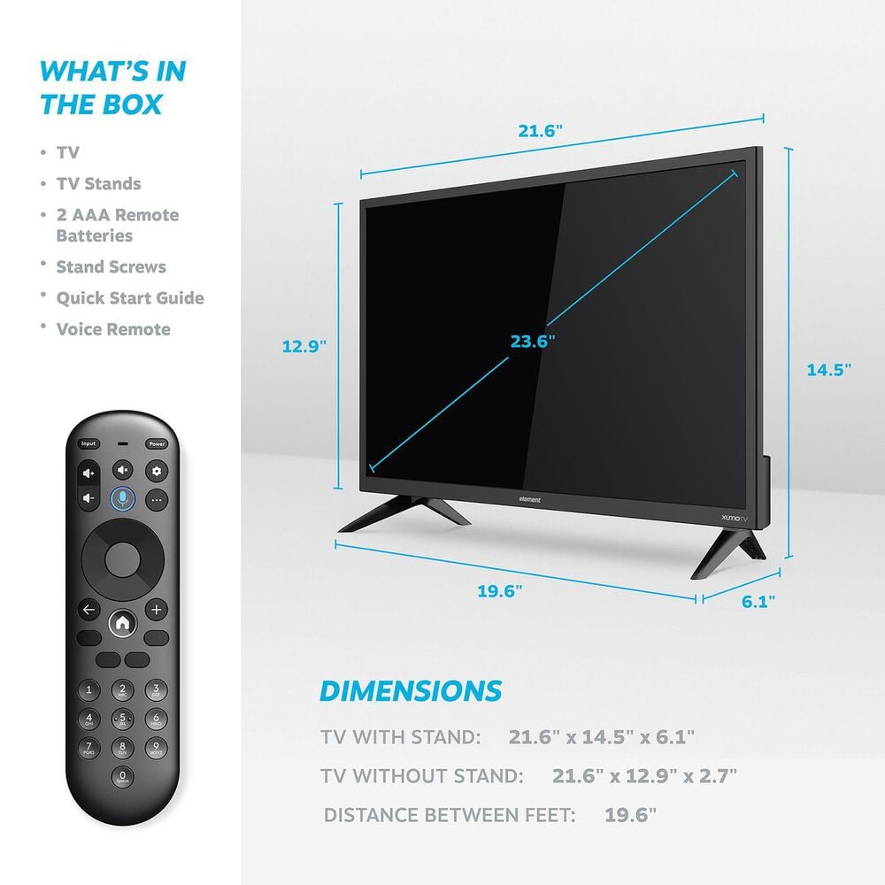 Element 24&quot; 720P HD SMART XUMO TV, , large