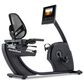 NordicTrack New 10 Recumbent Exercise Bike in Black, , large