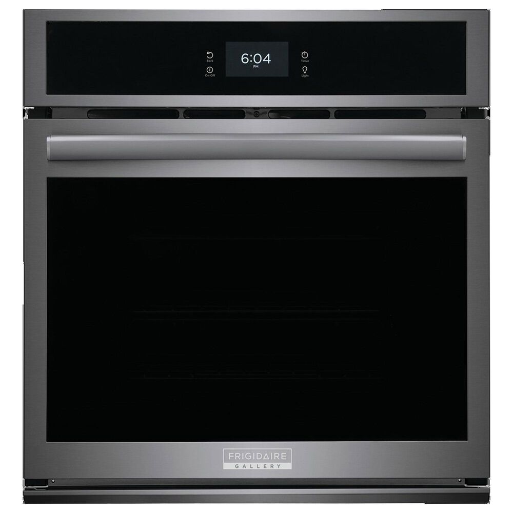 Frigidaire Gallery 27"" Single Electric Wall Oven with Total Convection in Black Stainless Steel, , large