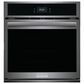 Frigidaire Gallery 27"" Single Electric Wall Oven with Total Convection in Black Stainless Steel, , large
