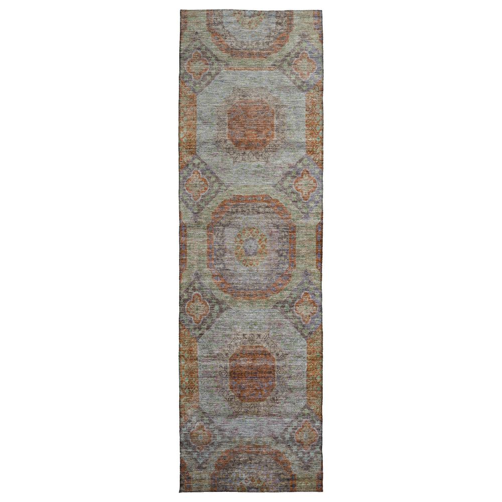 Dalyn Rug Company Karaj KJ6 2"3" x 7"6" Paprika Indoor/Outdoor Runner, , large