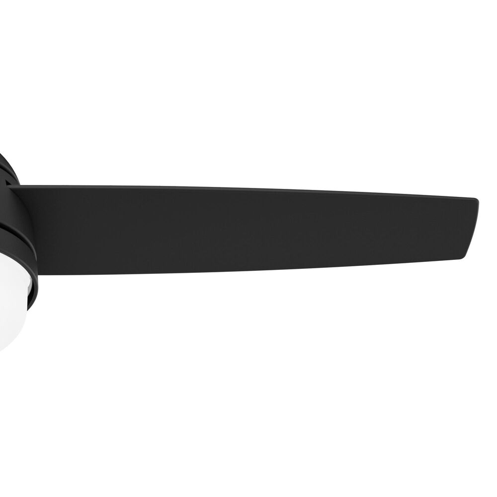 Hunter Midtown 48&quot; Ceiling Fan with LED Lights in Matte Black, , large