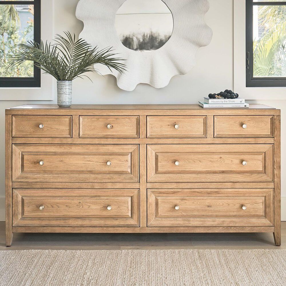 Furniture Worldwide Weekender 8-Drawer Dresser in Sand Dune, , large