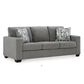 Ashley Deltona Stationary Sofa in Graphite, , large