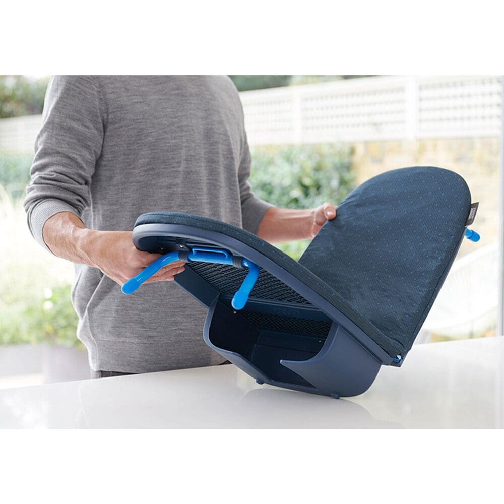 Joseph Joseph Pocket Folding Table-Top Ironing Board in Grey and Yellow, , large