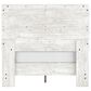 Ashley Shawburn Full Panel Platform Bed in Whitewash/Dark Charcoal, , large