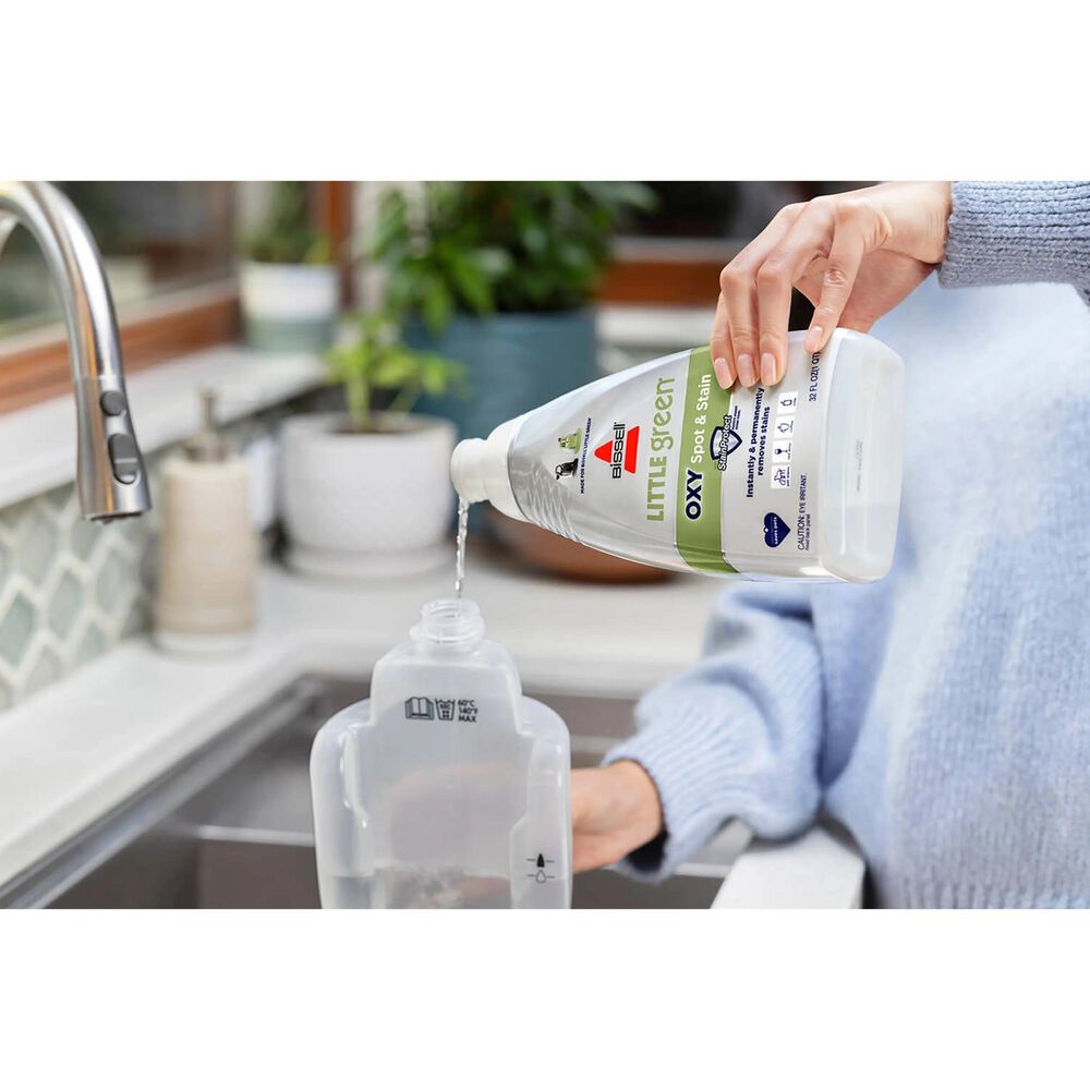 Bissell Little Green Mini Portable Carpet Cleaner in Tea, , large