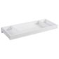 Oxford Baby Meridian Changing Topper in White, , large