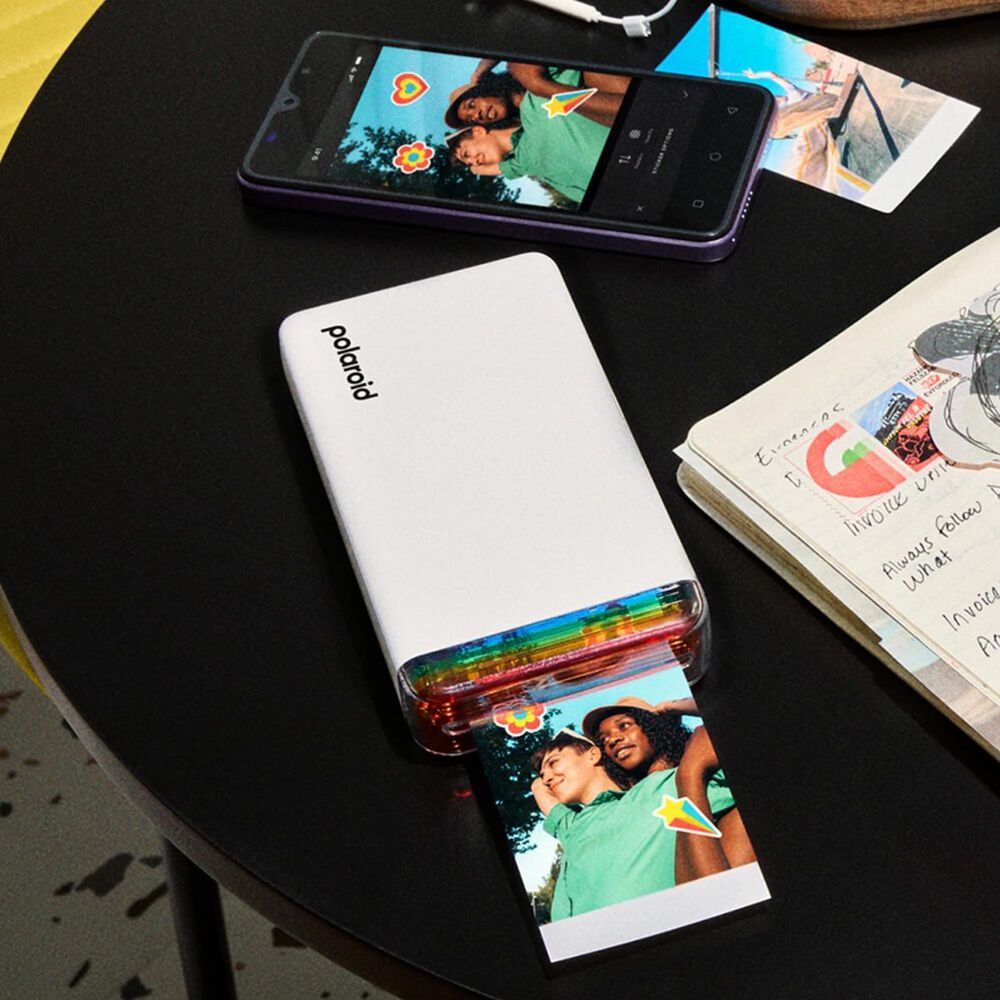Polaroid Hi Print 2x3 Generation 2 Pocket Photo Printer in White, , large