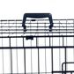 Timberlake Large 2-Door Foldable Dog Crate Cage in Black, , large