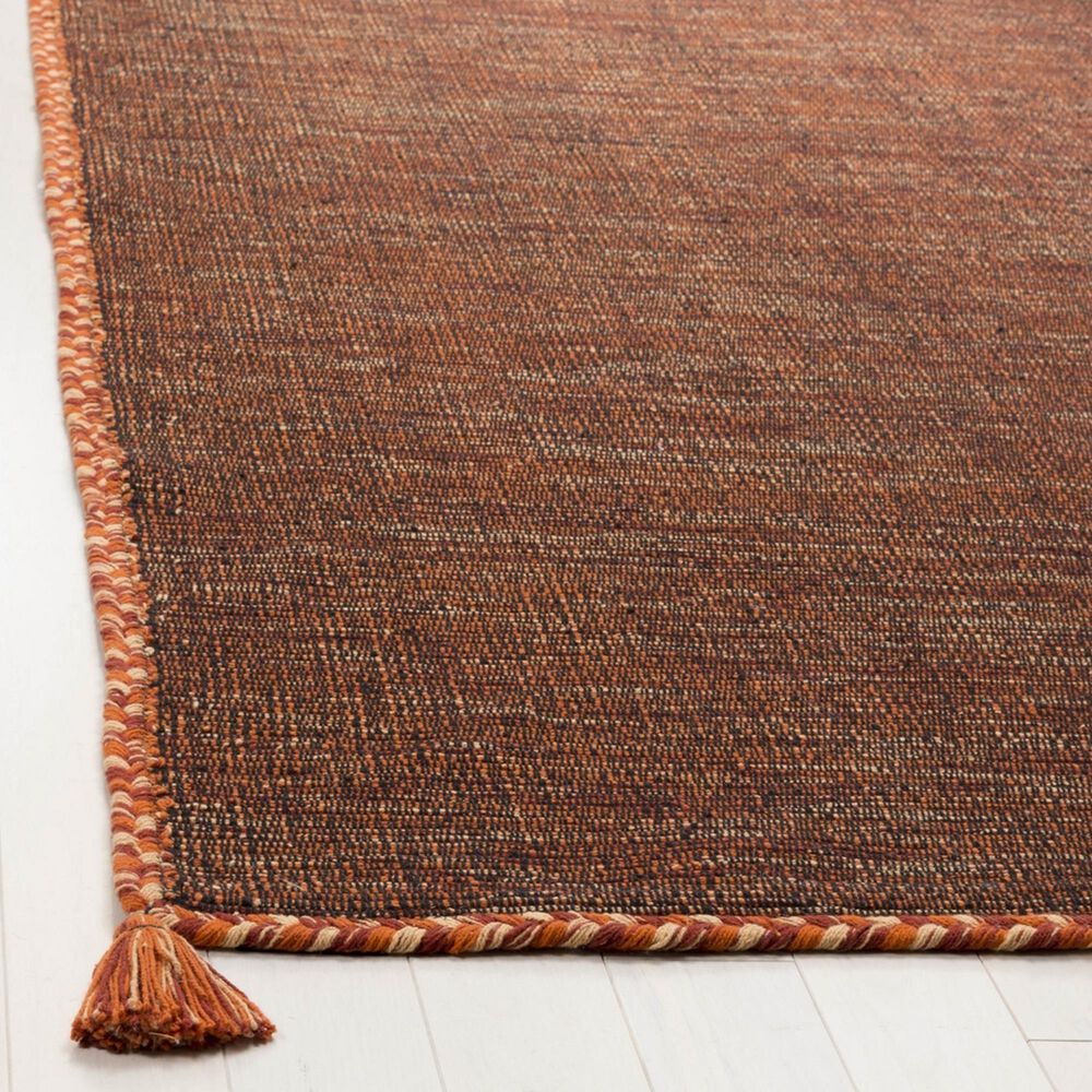Safavieh Montauk 2&#39;3&quot; x 8&#39; Orange and Black Runner, , large