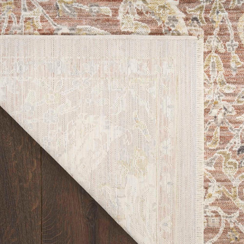 Nourison Antique Fusion Brick 5'3" x 7'10" Area Rug, , large
