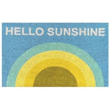 Novogratz Aloha ALO-14 1"6" x 2"6" Multicolor Door Mat, , large