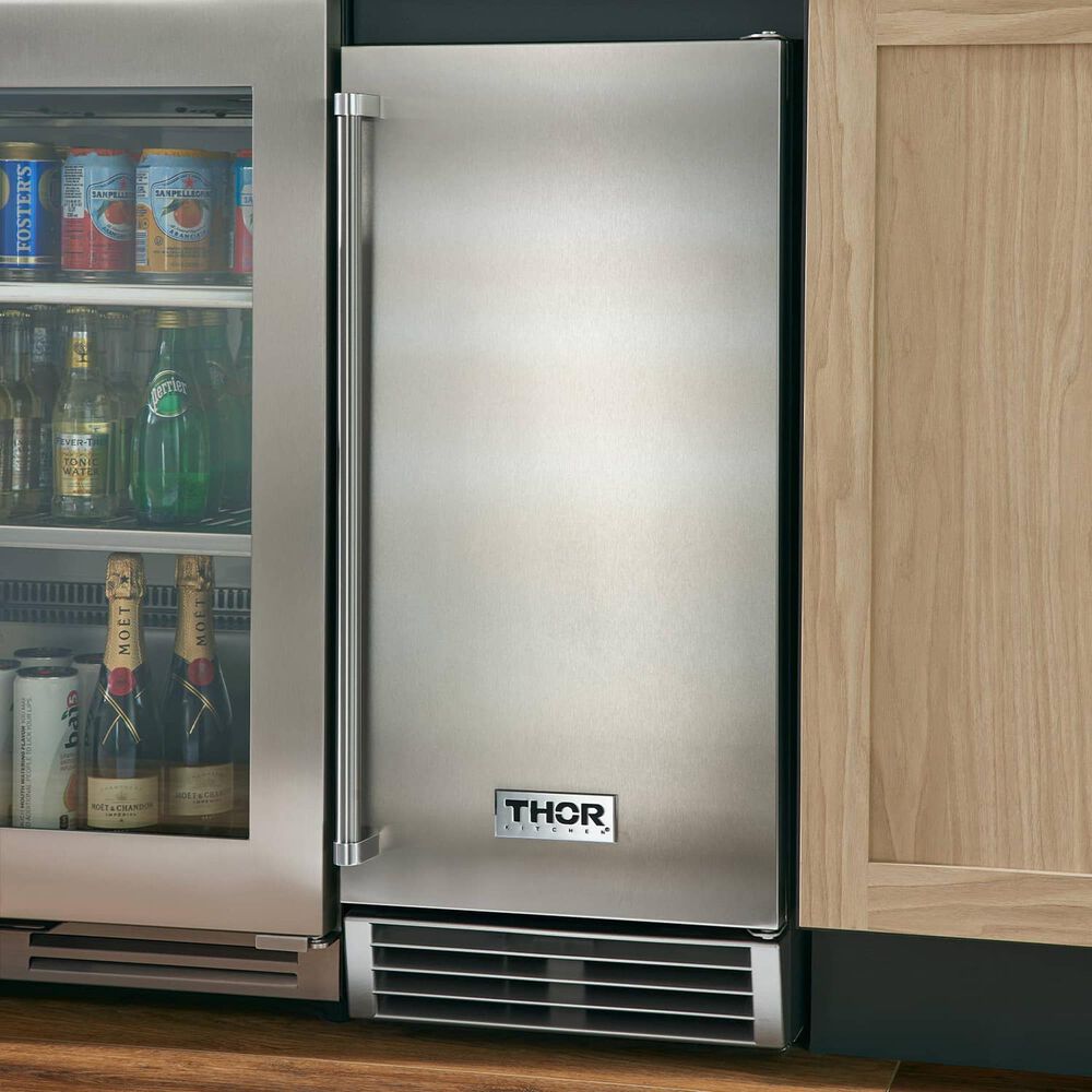 Thor Kitchen 15&quot; Built-In Ice Maker in Stainless Steel, , large