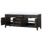 Lexora Home Laurel 84" Double Bathroom Vanity in Brown Oak with White Quartz Top and Rectangular Sinks, , large