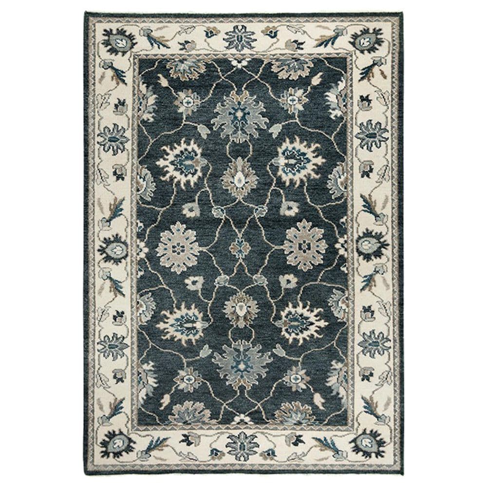 RIZZY Ashton 2" x 3" Charcoal and Ivory Area Rug, , large