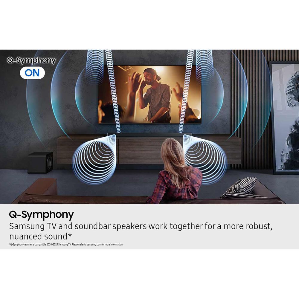 Samsung Q-Series 3.1.2 Channel 40.55&quot; Soundbar with Wireless Subwoofer in Titan Black, , large