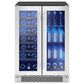 Zephyr 5.2 Cu. Ft. French Door Wine and Beverage Cooler in Stainless Steel, , large