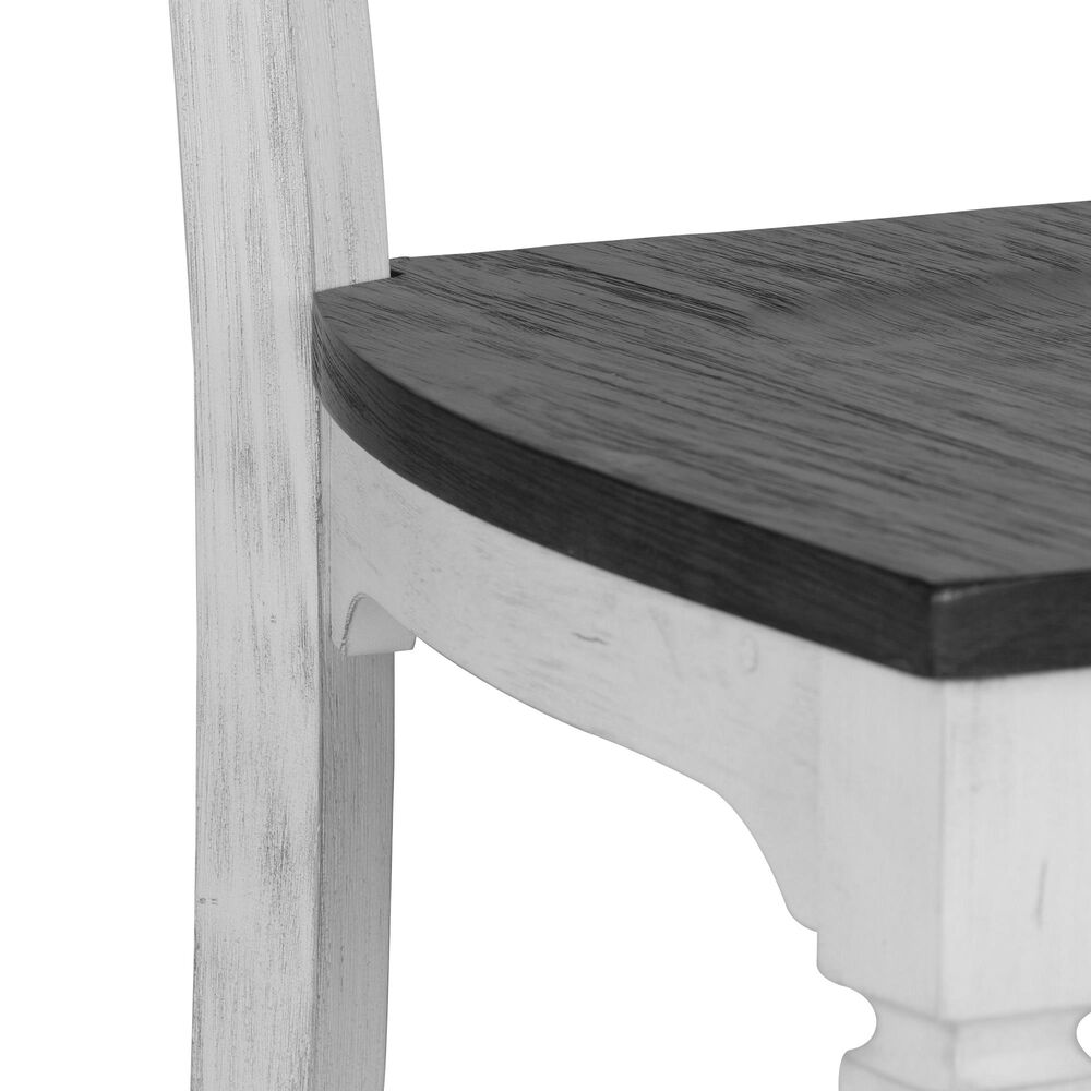 Belle Furnishings Allyson Park Side Chair in White &#40;Set of 2&#41;, , large