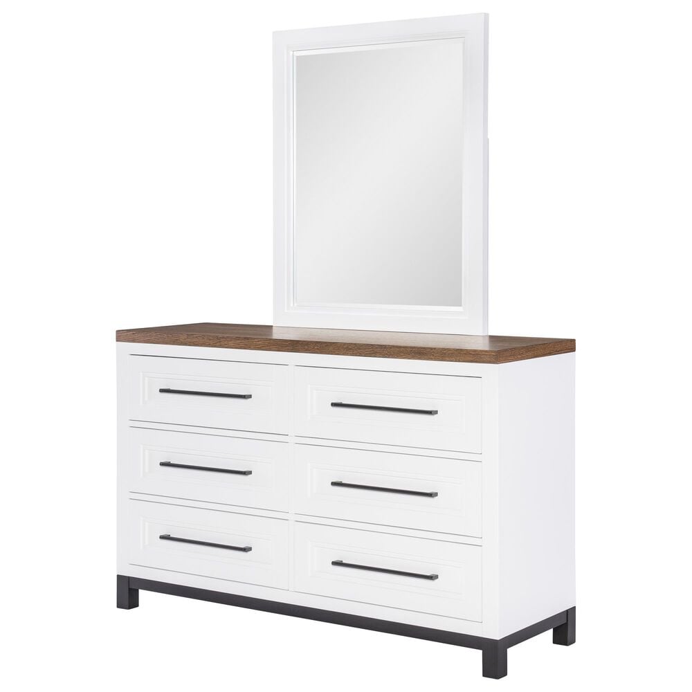 Legacy Classic Dutton 5-Piece Twin Storage Bedroom Set in Natural White, Toasted Coconut and Aged Black, , large