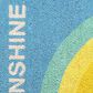 Novogratz Aloha ALO-14 1"6" x 2"6" Multicolor Door Mat , , large
