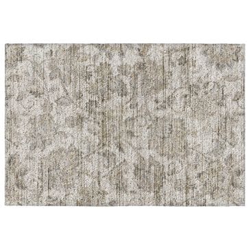 Dalyn Rug Company Silk Road Linen, Ivory, Taupe, Beige and Silver 2"6" x 3"10" Area Rug, , large