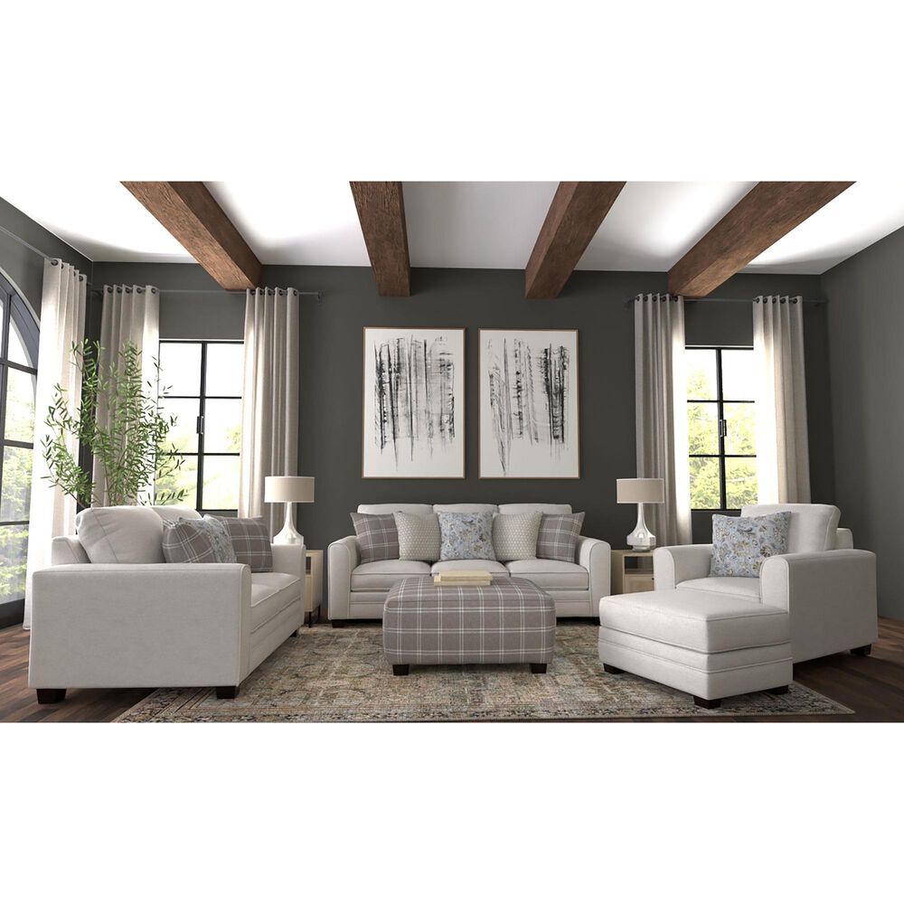 Hartsfield Magnolia Stationary Sofa in Shell, , large