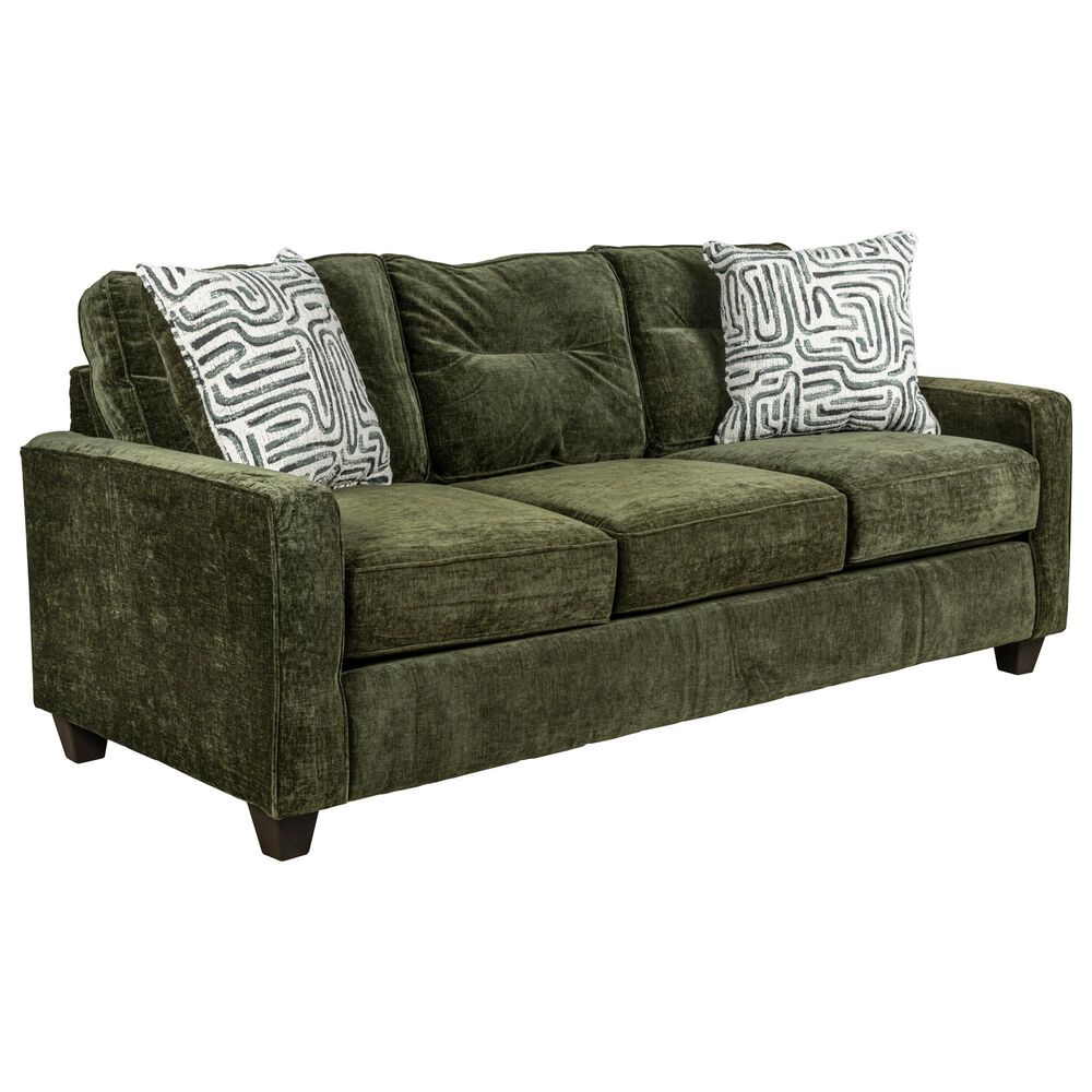 Southaven Braves Stationary Sofa in Olive, , large