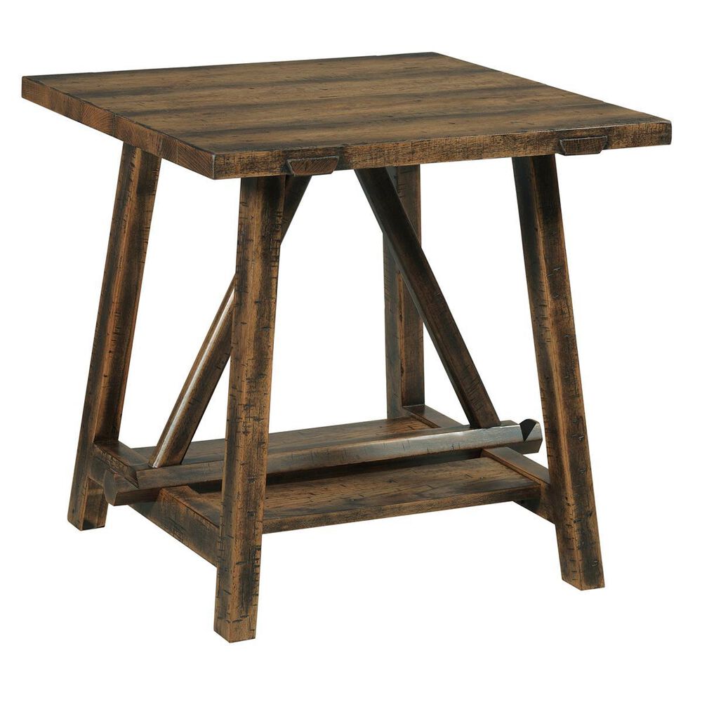 American Drew Tamarack End Table in Weathered Pecan, , large