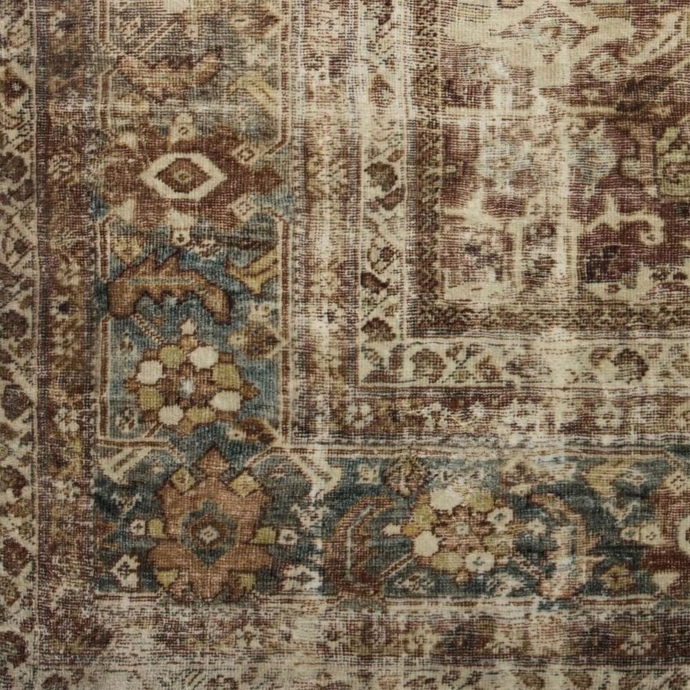 Magnolia Home Sinclair 5&#39; x 7&#39; Rust and Lagoon Area Rug, , large