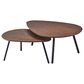 Adesso Hendrix Nesting Coffee Table in Walnut and Black, , large